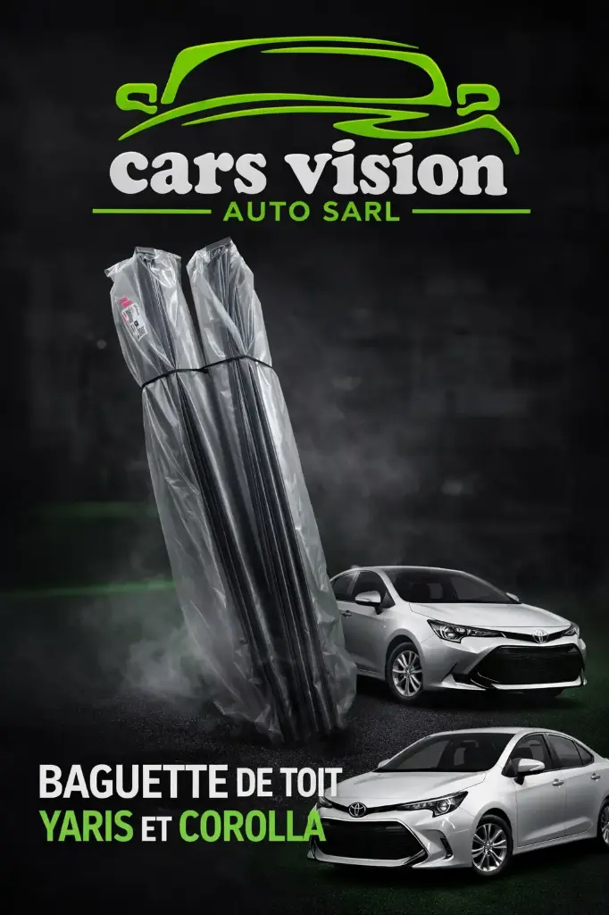 BAGUETTES DE TOIT YARIS COROLLA 