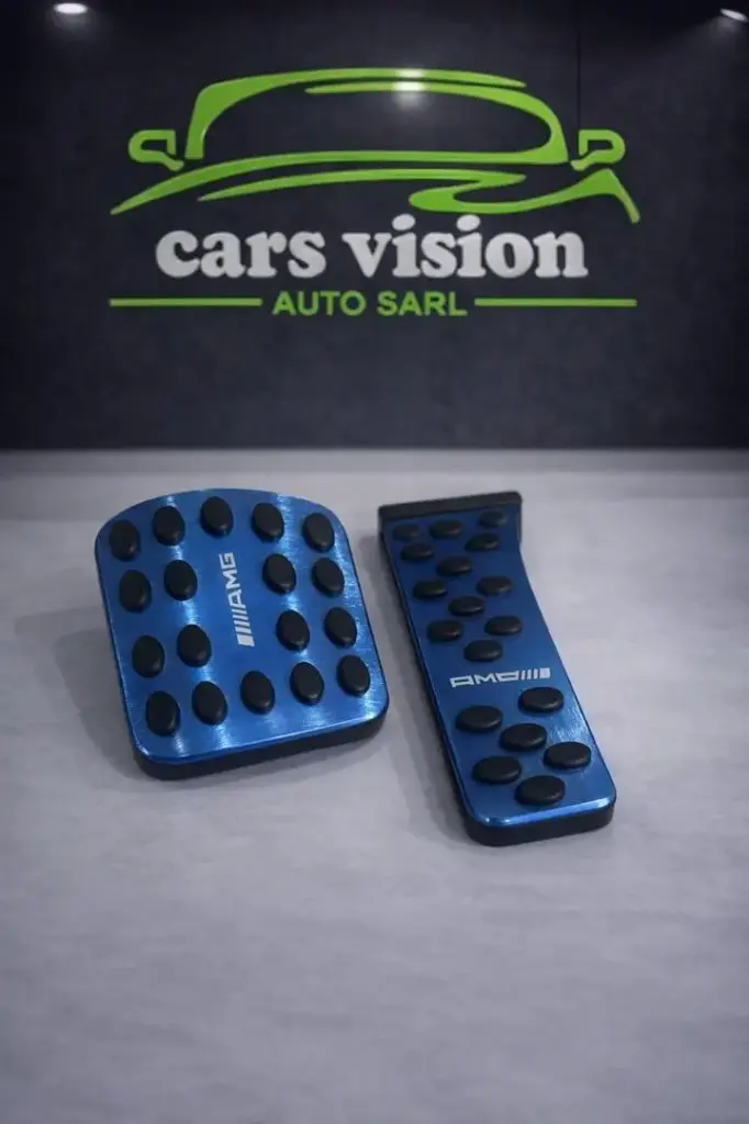PEDALE DE FREIN MERCEDES AMG BLEUE