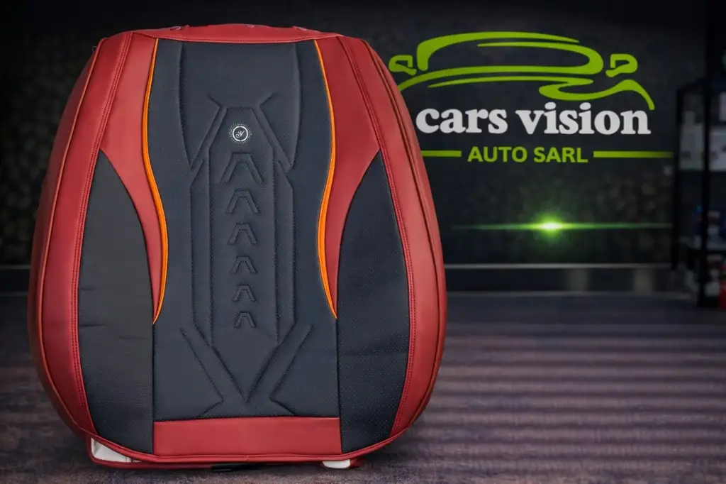 HOUSSE DE SIEGE Y NOIR ROUGE 