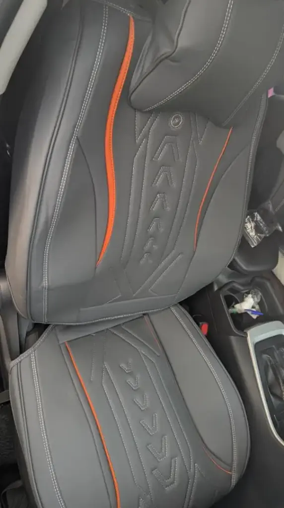 HOUSSE DE SIGE GRIS ORANGE 