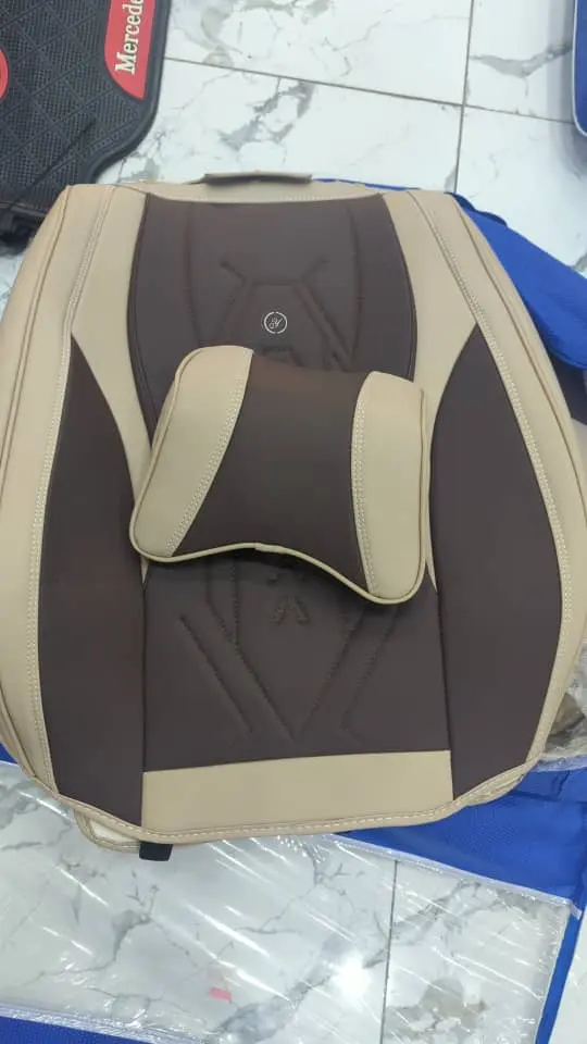 HOUSSE DE SIEGE Y COMPLET MARRON BERGE