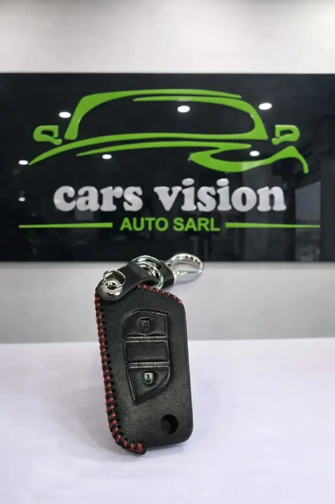 PORTE CLE TOYOTA ROUGE UNIVERSEL
