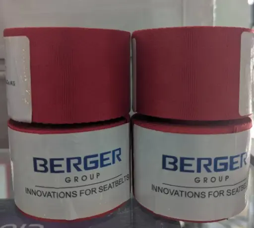 CEINTURE DE SECURITE ROUGE