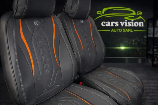 HOUSSE DE SIGE GRIS ORANGE 