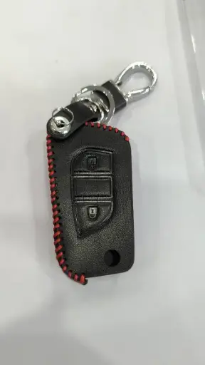 PORTE CLE FIBRE DE CARBONE OR